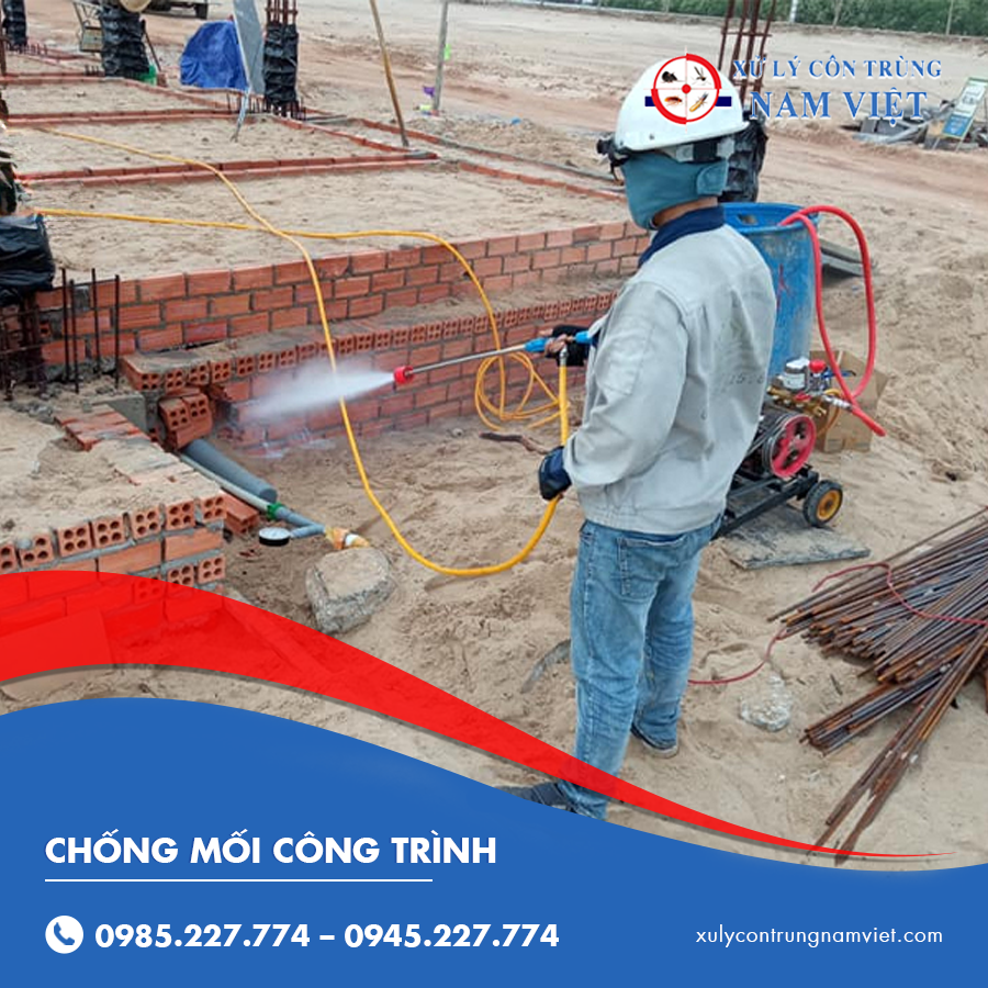 Giá dịch vụ phun chống mối công trình tốt nhất