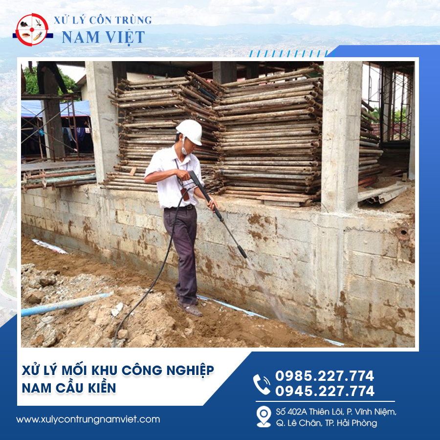 Xử lý mối khu công nghiệp Nam Cầu Kiền